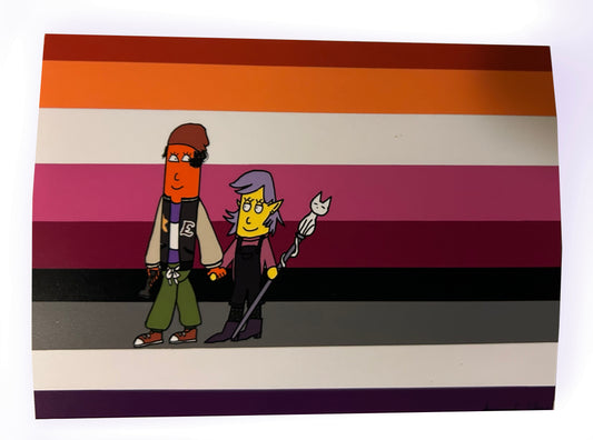 Amy & Midae in Cosplay Print